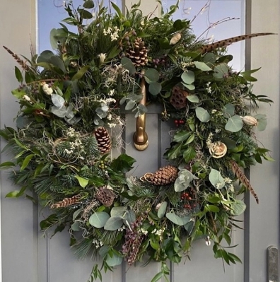 Christmas Wreath Workshop 25th November 7 9pm